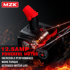 MZK 16-Inch Electric Walk-Behind Snow Blower with 13-Amp Motor, 20ft Throwing Distance, and Directional Chute Control in Black - MZK