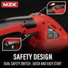 MZK Cordless Grass Shear & Shrubbery Trimmer, 7.2V Battery Powered Hedge Trimmer, 2 in 1 Handheld Grass Clippers, Electric Grass Trimmer Hedge Trimmer, Grass Cutter with Charger - MZK