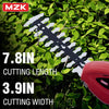 MZK Cordless Grass Shear & Shrubbery Trimmer, 7.2V Battery Powered Hedge Trimmer, 2 in 1 Handheld Grass Clippers, Electric Grass Trimmer Hedge Trimmer, Grass Cutter with Charger - MZK