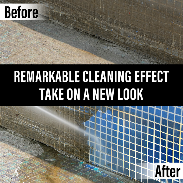 MZK Electric Pressure Washer, Power Washer with 4 Quick - Connect Nozzles and Foam Cannon for Easy Replacement, High - Pressure Cleaning of Cars, Fences, Driveways - MZK