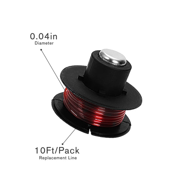 MZK String Trimmer Replacement Spools for Efficient Lawn Care - MZK