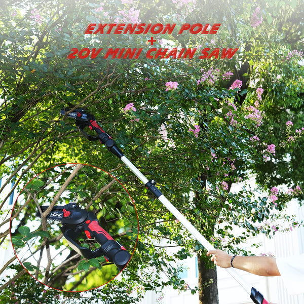 MZK Extension Pole Compatible Electric Pruning Shear for Effortless Pruning - MZK