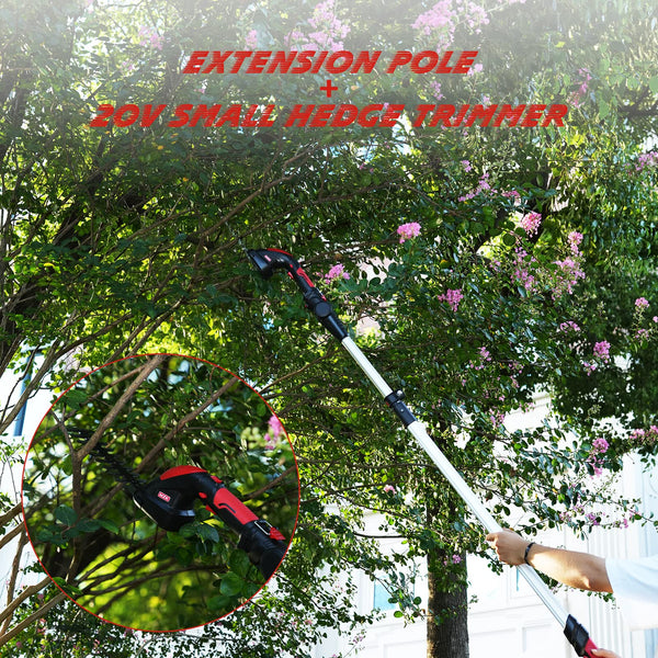 MZK Extension Pole Compatible Electric Pruning Shear for Effortless Pruning - MZK