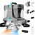 Starrybot Portable Carpet Cleaner Machine with Steam and Heating Techology,18Kpa Powerful Suction for Stairs/Furniture/Rug