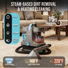 Starrybot Portable Carpet Cleaner Machine with Steam and Heating Techology,18Kpa Powerful Suction for Stairs/Furniture/Rug